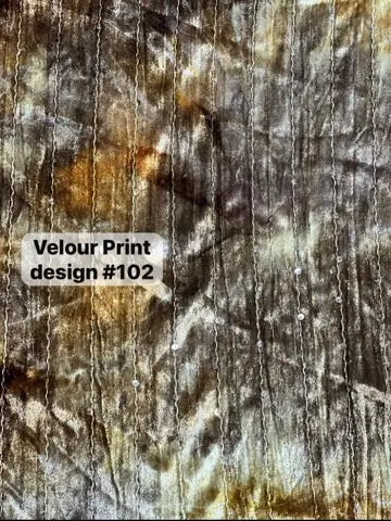 Velour, plain and printed, photo 5