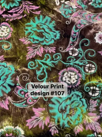 Velour, plain and printed, photo 9