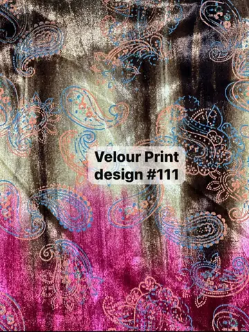 Velour, plain and printed, photo 11