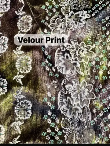 Velour, plain and printed, photo 12