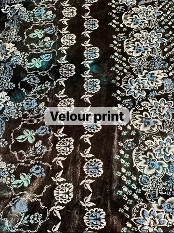 Velour, plain and printed, photo 13
