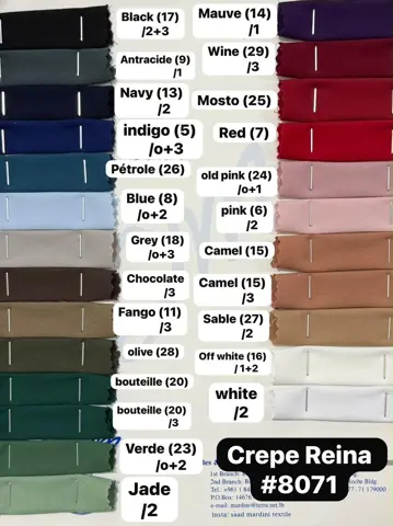 Crepe Reina #8071 (2/2)
