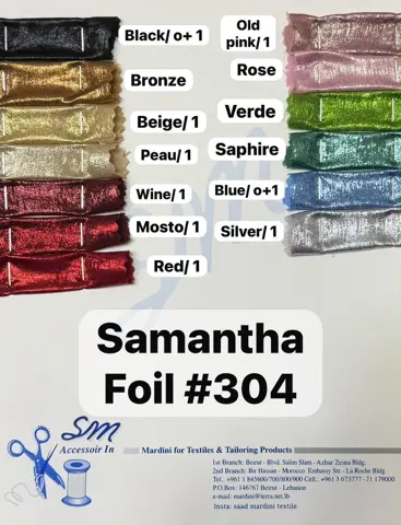 Samantha Foil #304 (2/2)