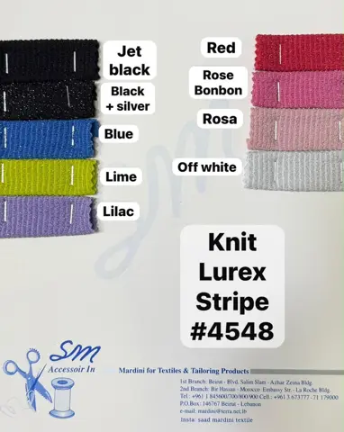 Knit Lurex Stripe #4548 (2/2)