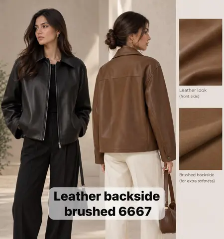 Leather Backside Brushed 6667